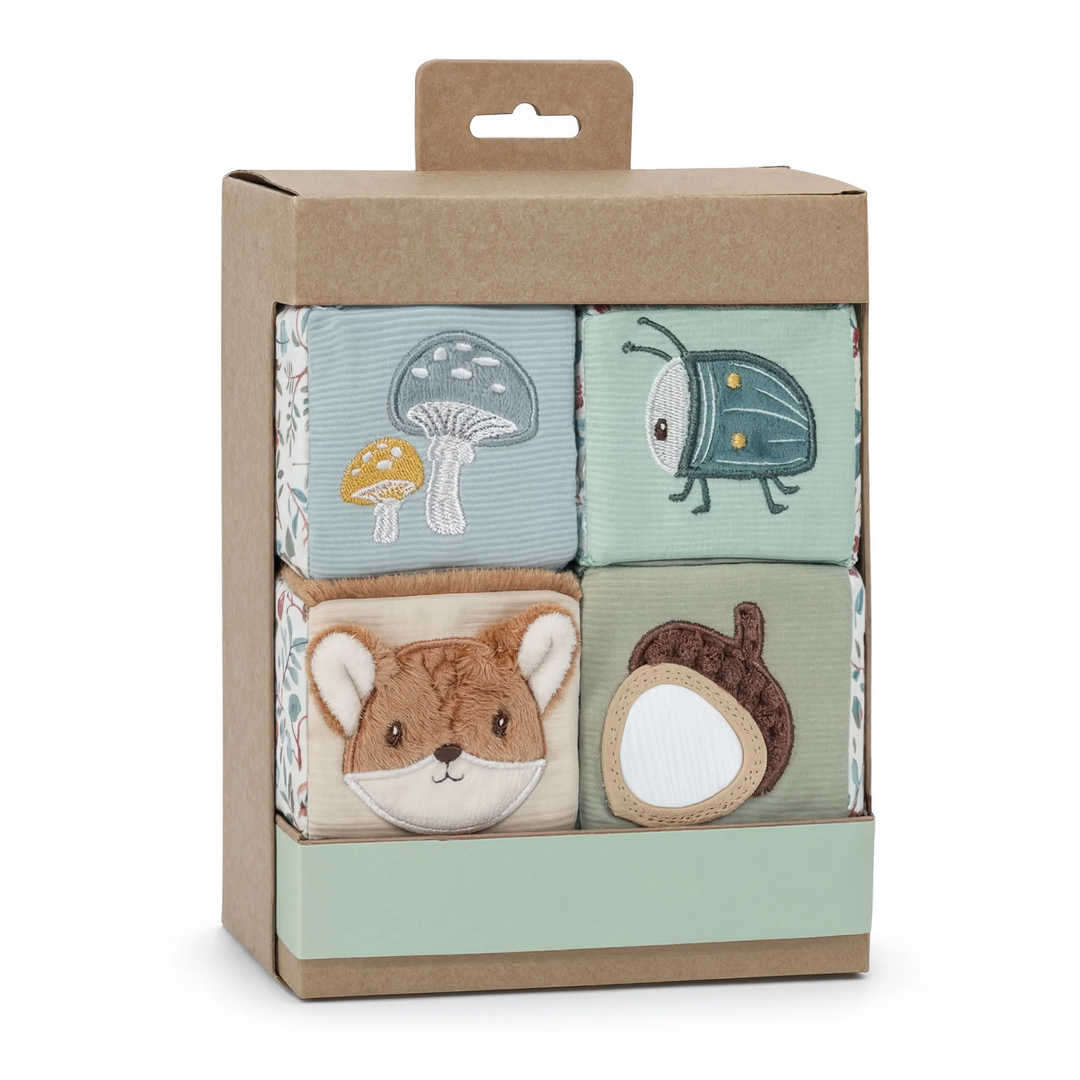 Forest Friends Soft Activity Cube Set