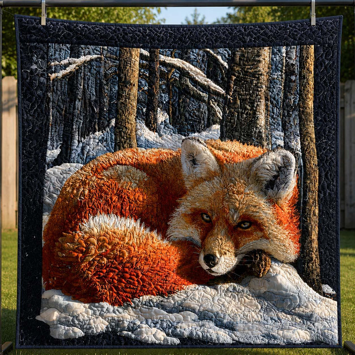 Fox Trails Bamboo Quilt Blanket