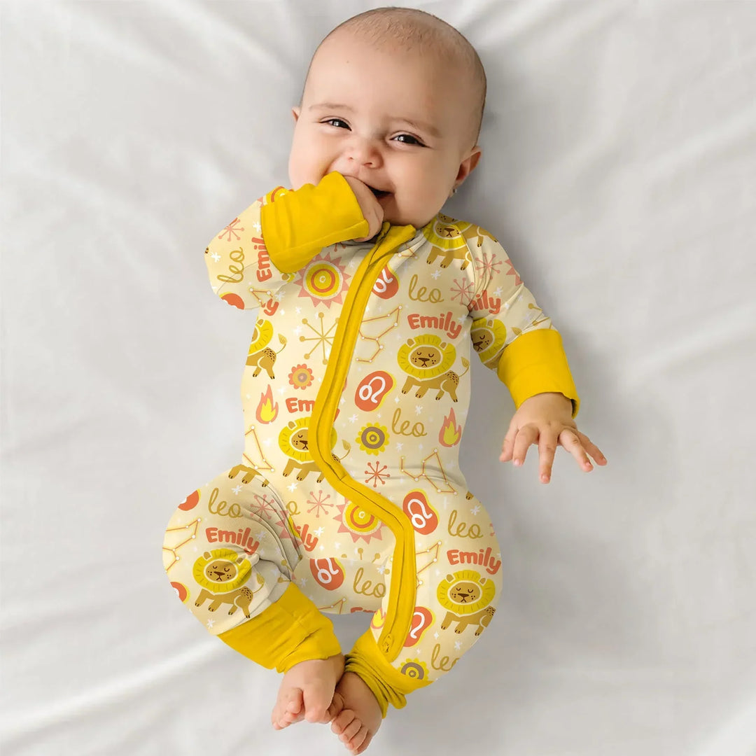 Gerippte Babykleidung mit individuellem Foto - Weich &amp; Skizzenhaft
