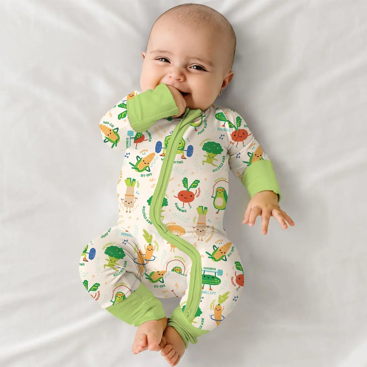 Gerippte Babykleidung mit individuellem Foto - Weich &amp; Skizzenhaft