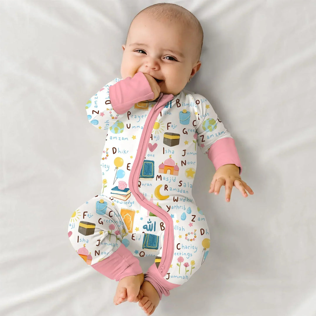 Islamic Alphabet Bamboo Convertible Zippy