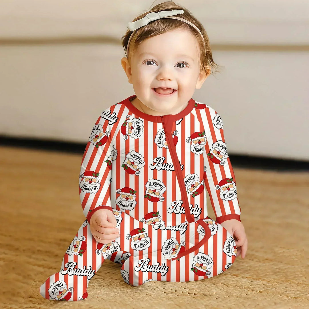 Gerippte Babykleidung mit individuellem Foto - Weich &amp; Skizzenhaft