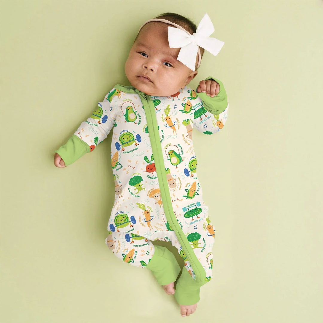 Gerippte Babykleidung mit individuellem Foto - Weich &amp; Skizzenhaft