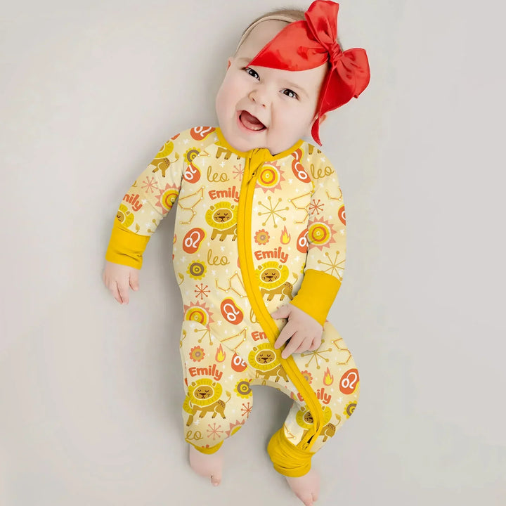 Gerippte Babykleidung mit individuellem Foto - Weich &amp; Skizzenhaft