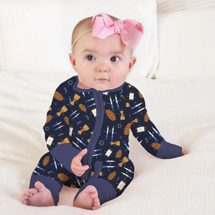 Gerippte Babykleidung mit individuellem Foto - Weich &amp; Skizzenhaft