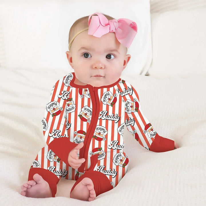 Gerippte Babykleidung mit individuellem Foto - Weich &amp; Skizzenhaft