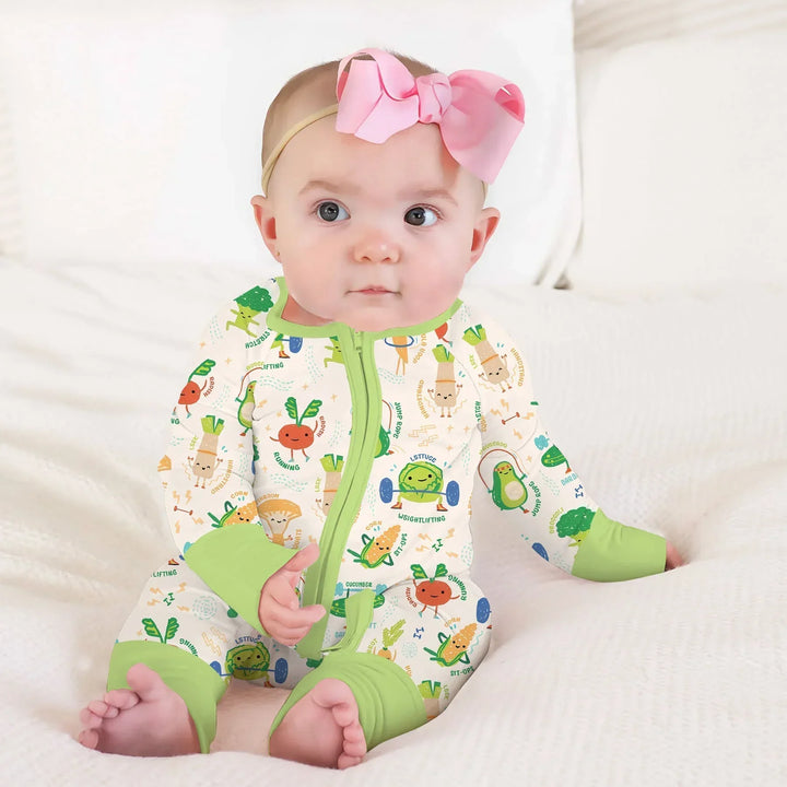 Gerippte Babykleidung mit individuellem Foto - Weich &amp; Skizzenhaft