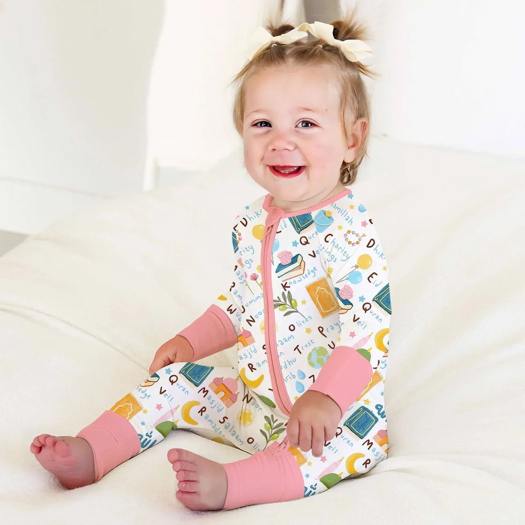 Islamic Alphabet Bamboo Convertible Zippy