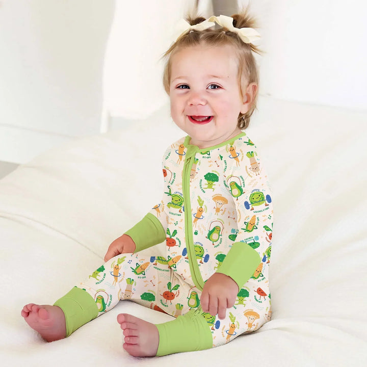 Gerippte Babykleidung mit individuellem Foto - Weich &amp; Skizzenhaft