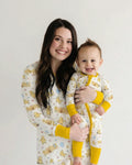 Mama & Mini Honigbär Bambus Damen Pyjama Set