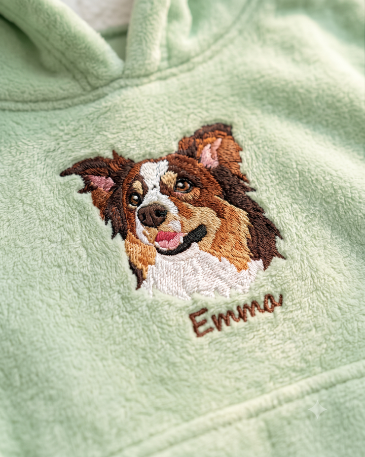 Benutzerdefinierter Bambus-Deckenhoodie (Vorlage)
