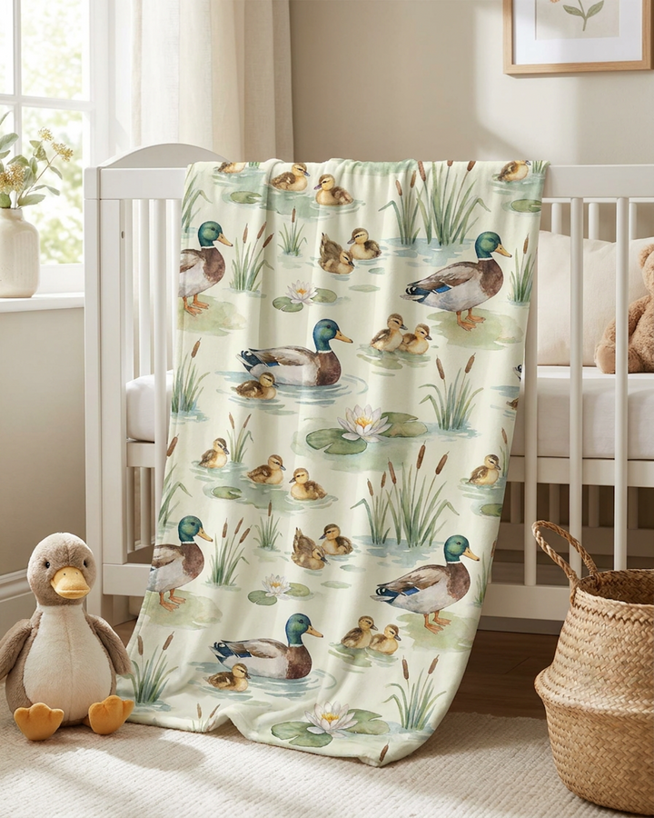 Gentle River Breeze Bamboo Blanket