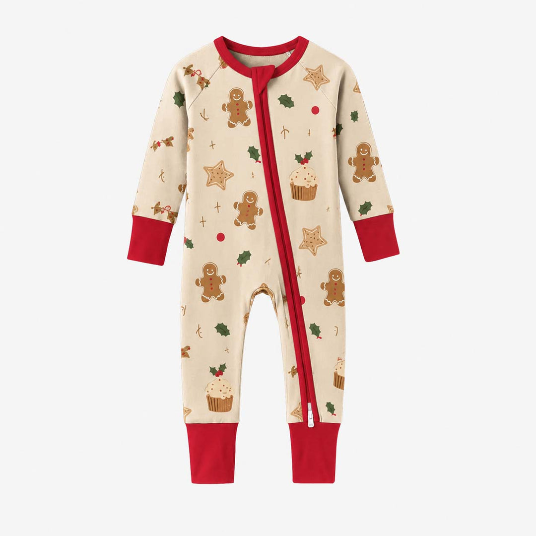 Gingerbread Holiday Friends Bamboo Convertible Zippy