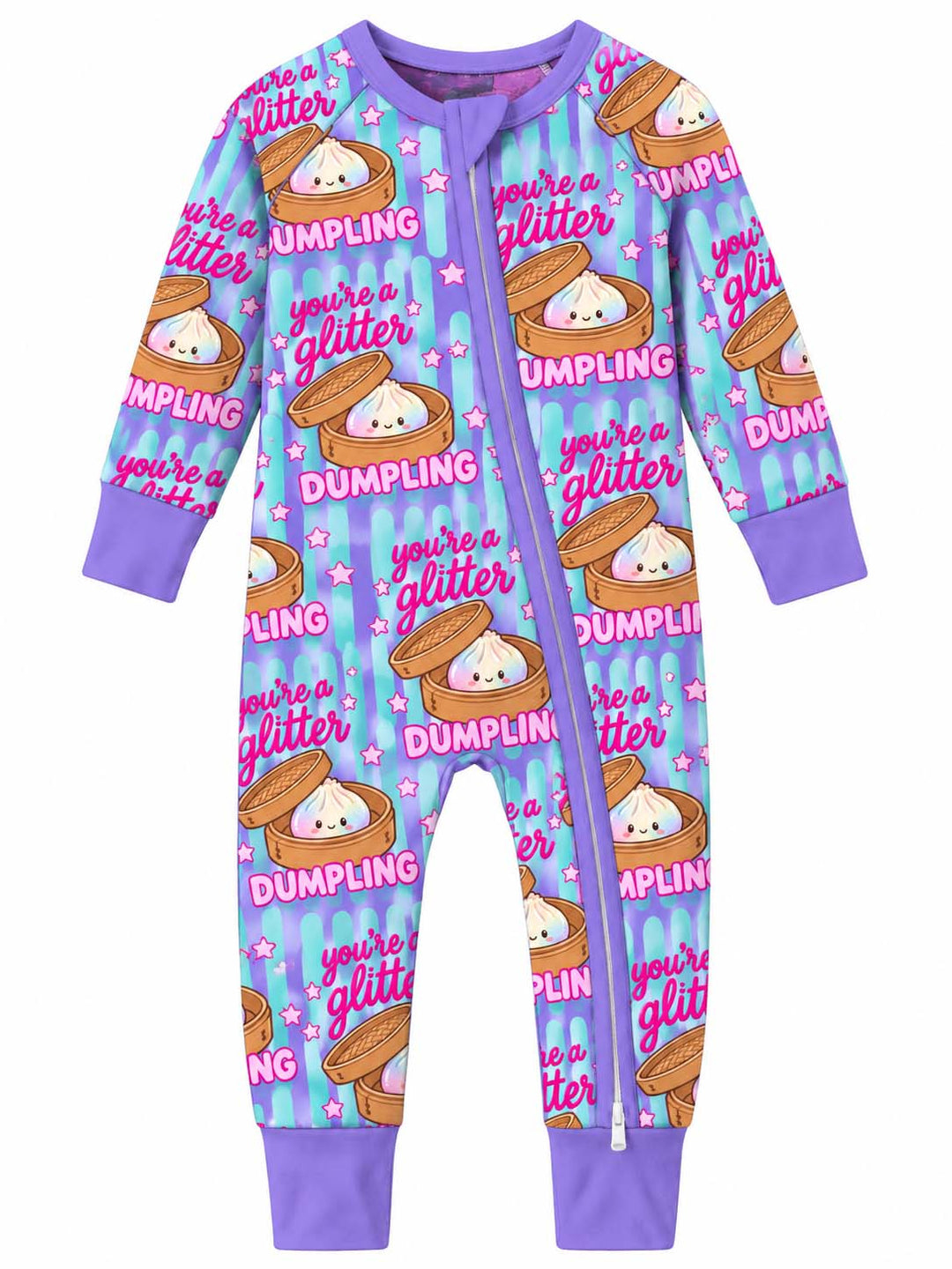 Glitter Dumpling Star Bamboo Convertible Zippy