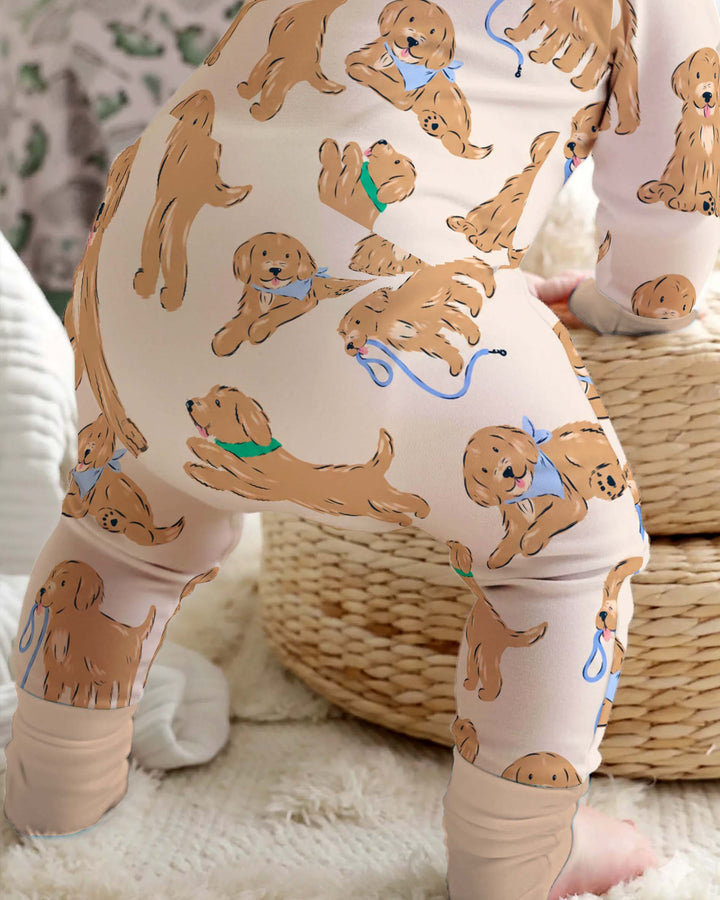 Golden Puppy Playtime Bamboo Convertible Zippy