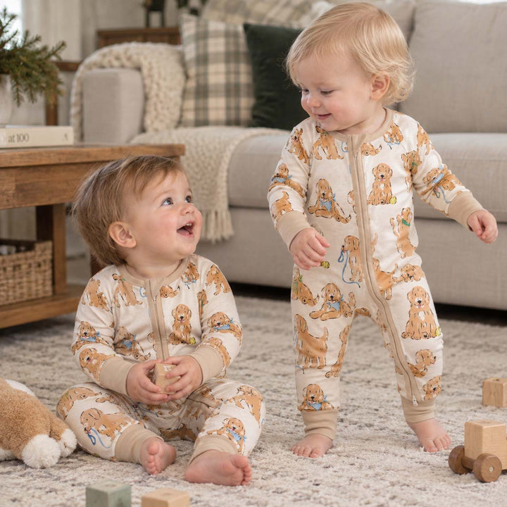 Golden Puppy Playtime Bamboo Convertible Zippy