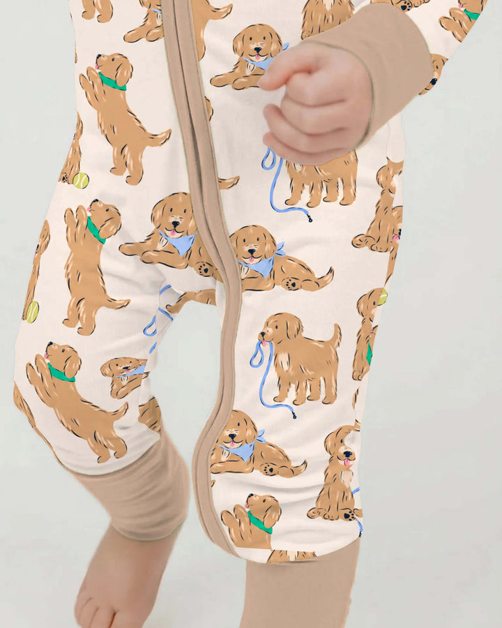 Golden Puppy Playtime Bamboo Convertible Zippy