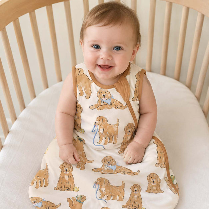 Golden Puppy Playtime Bamboo Sleep Bag