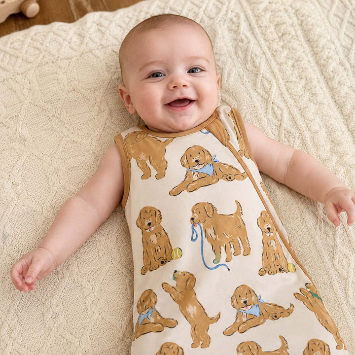 Golden Puppy Playtime Bamboo Sleep Bag