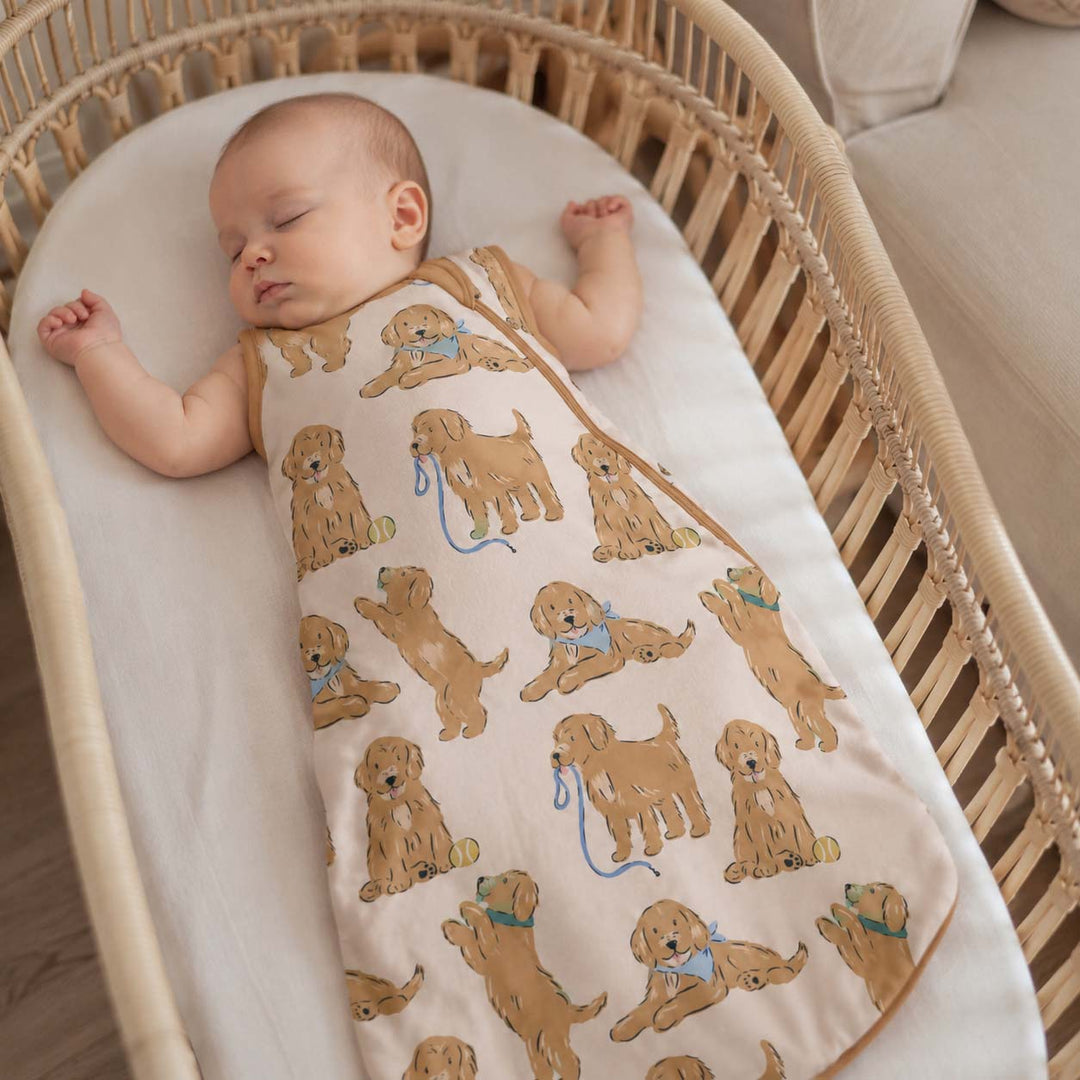 Golden Puppy Playtime Bamboo Sleep Bag