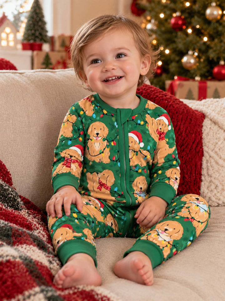 Golden Retriever Christmas Bamboo Convertible Zippy