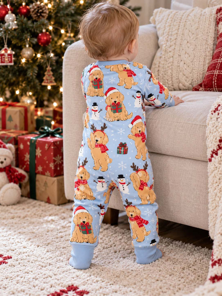 Golden Retriever Winter Wonderland Bamboo Convertible Zippy