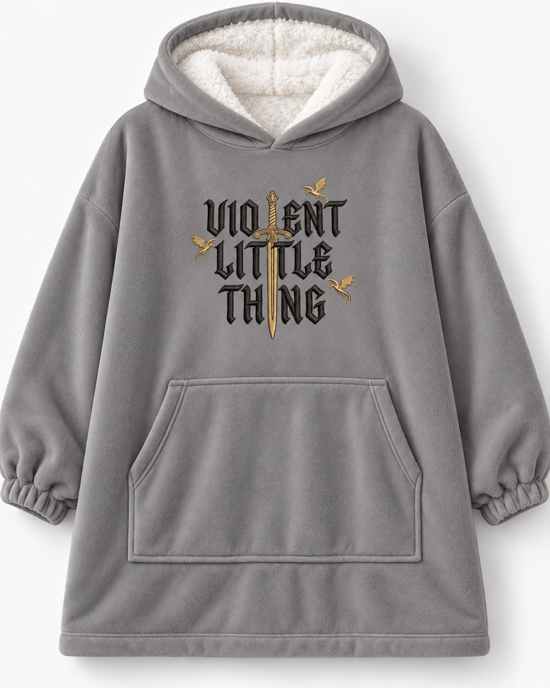 Benutzerdefinierter Bambus-Deckenhoodie (Vorlage)