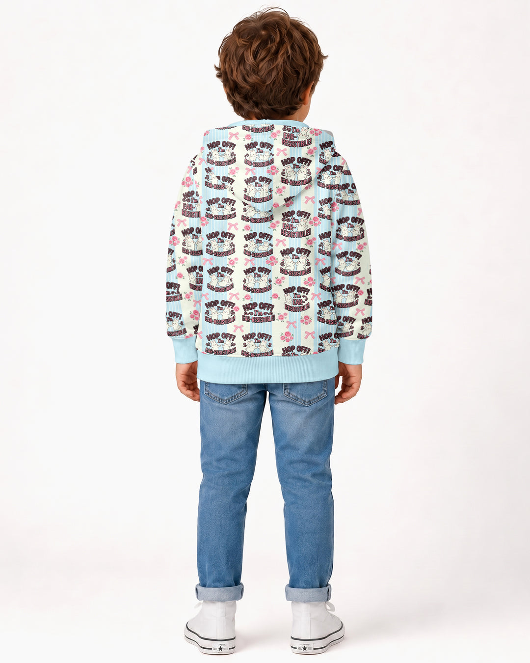 Bunny Besties Bamboo Zip Hoodie