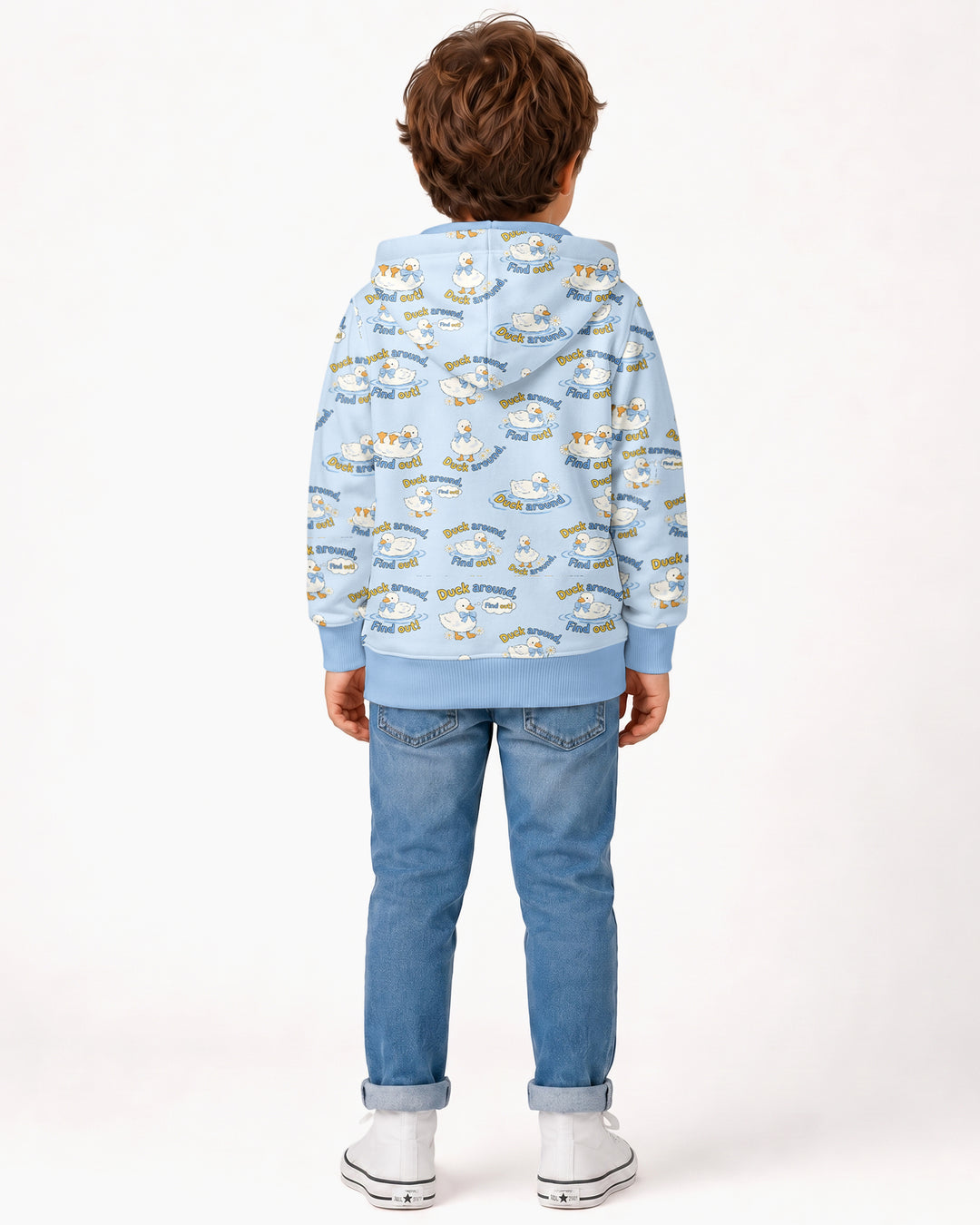 The Duck Around Bamboo Zip Hoodie