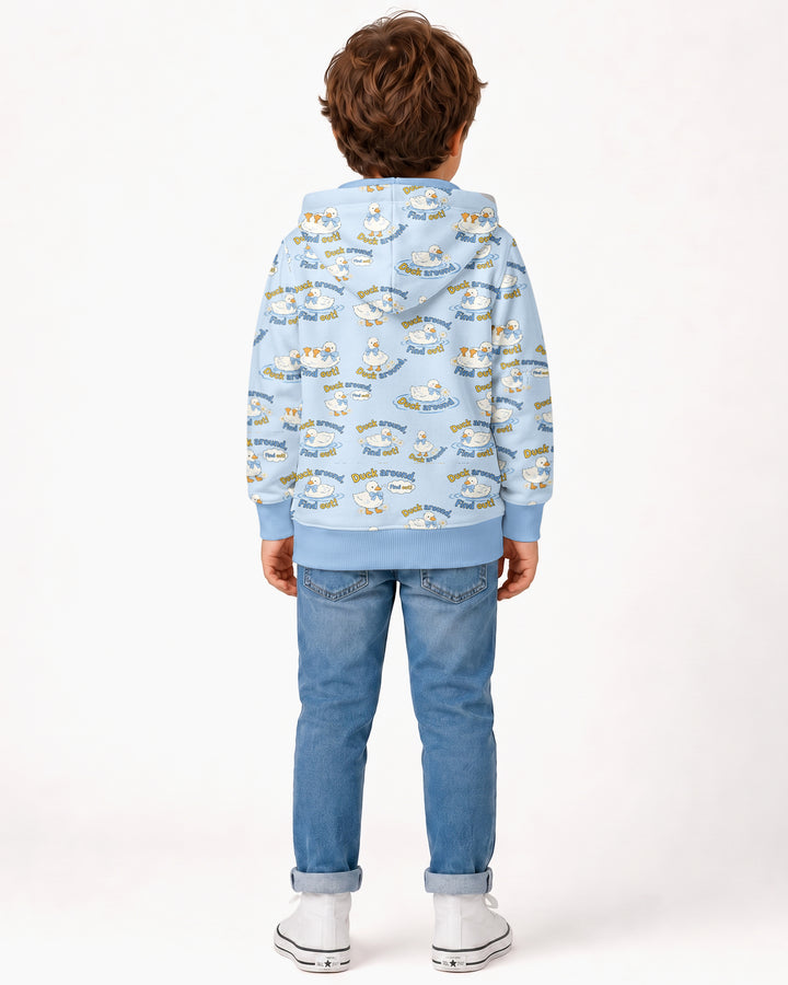 The Duck Around Bamboo Zip Hoodie