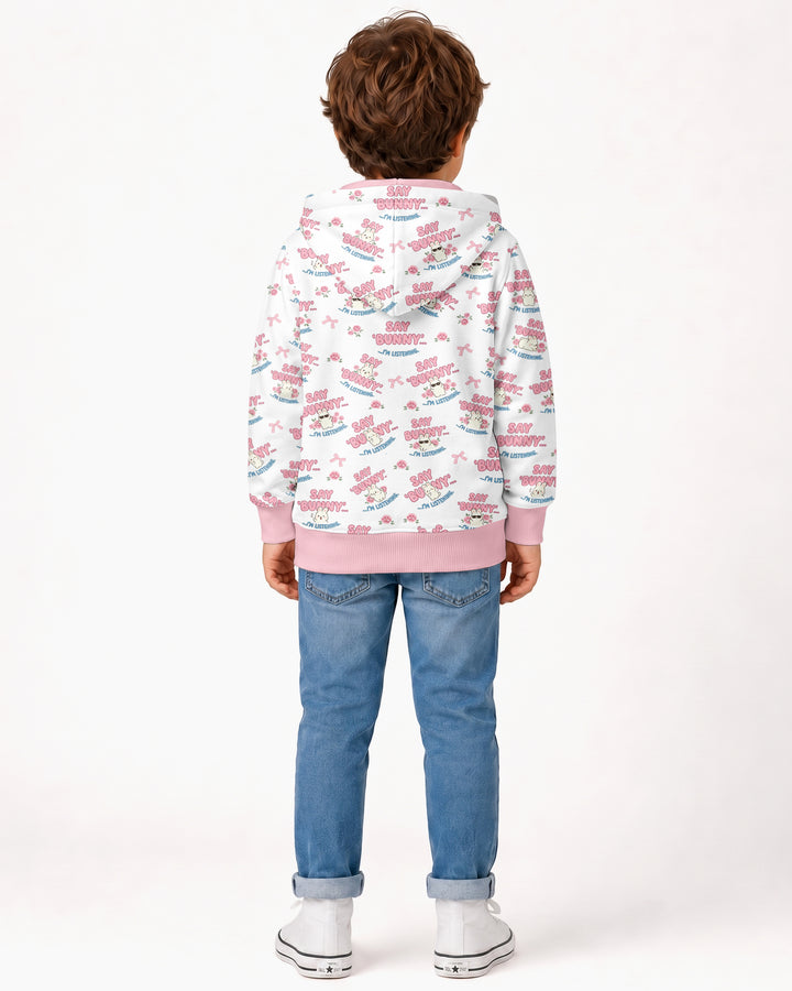Bunny Radio Bamboo Zip Hoodie
