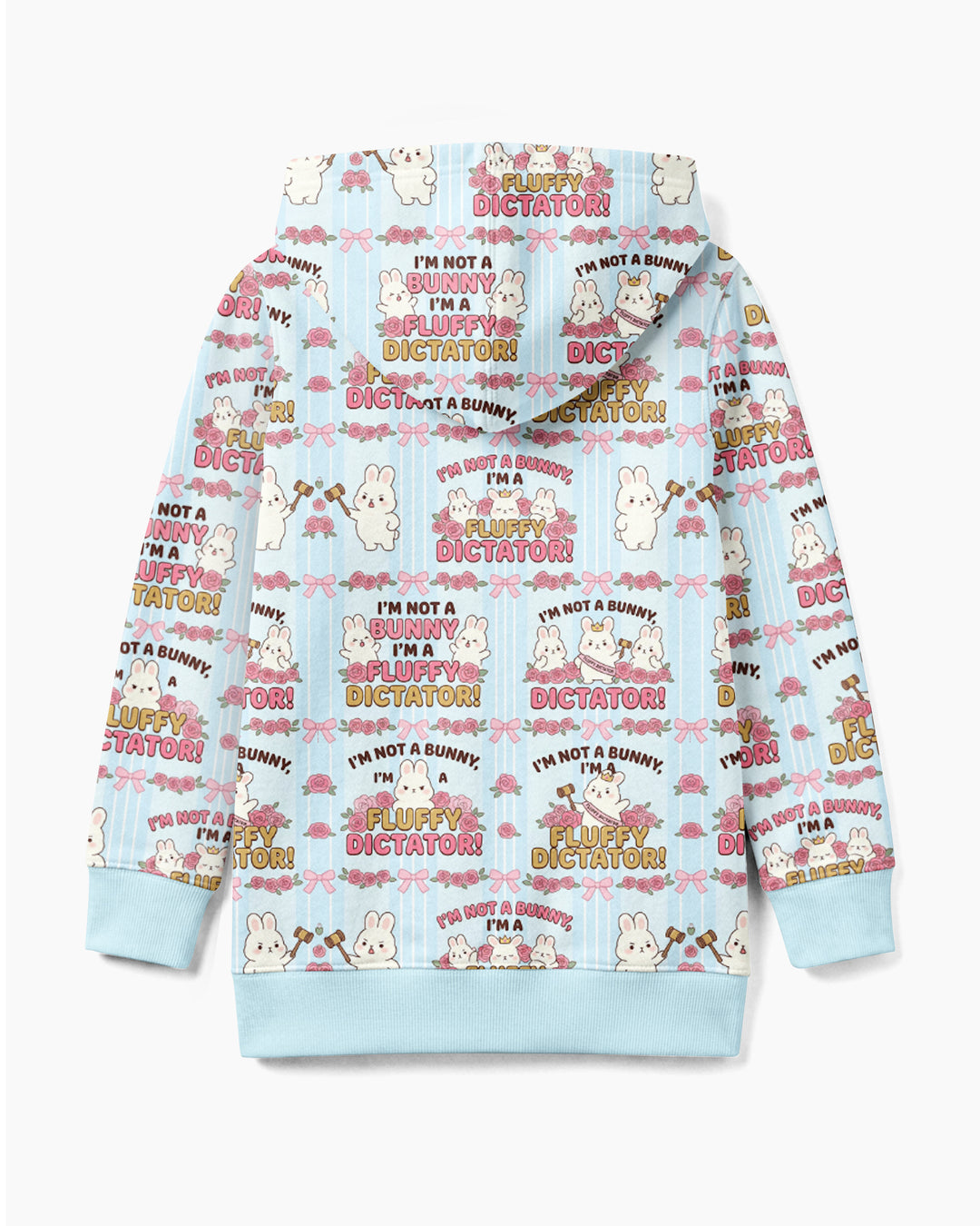 Bossy Bunny Bamboo Zip Hoodie