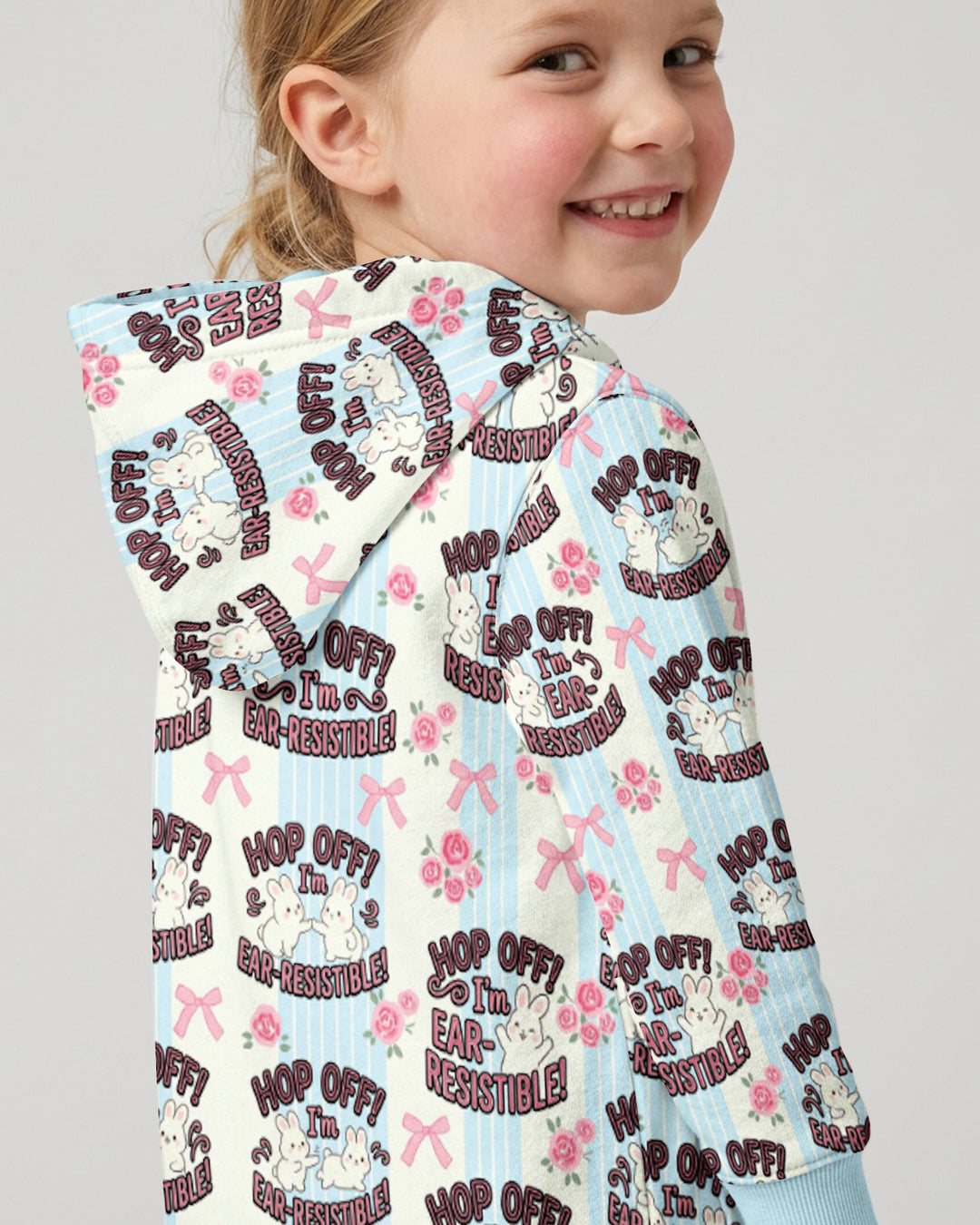 Bunny Besties Bamboo Zip Hoodie