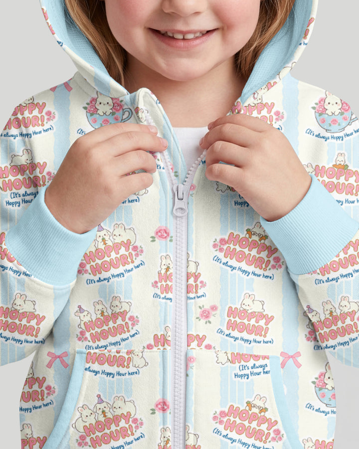 Hoppy Hour Bamboo Zip Hoodie
