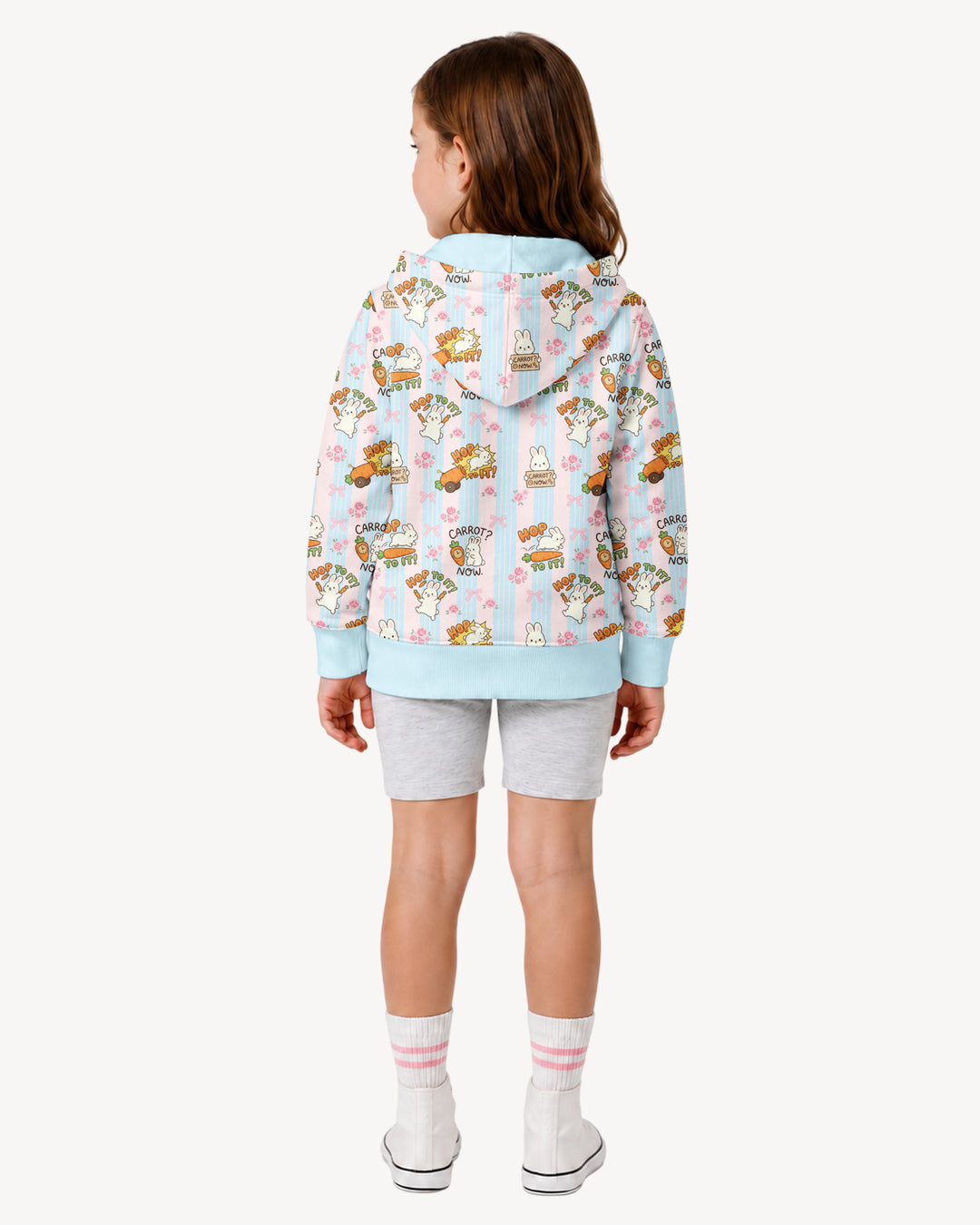 Carrot Rush Bamboo Zip Hoodie