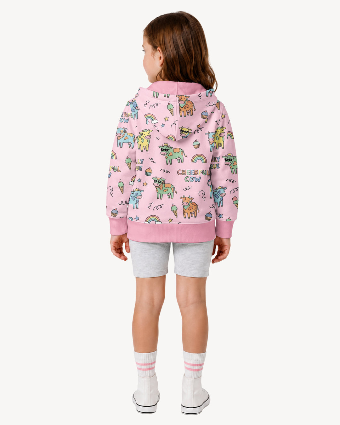Not Your Ordinary Cow Bamboo Zip Hoodie