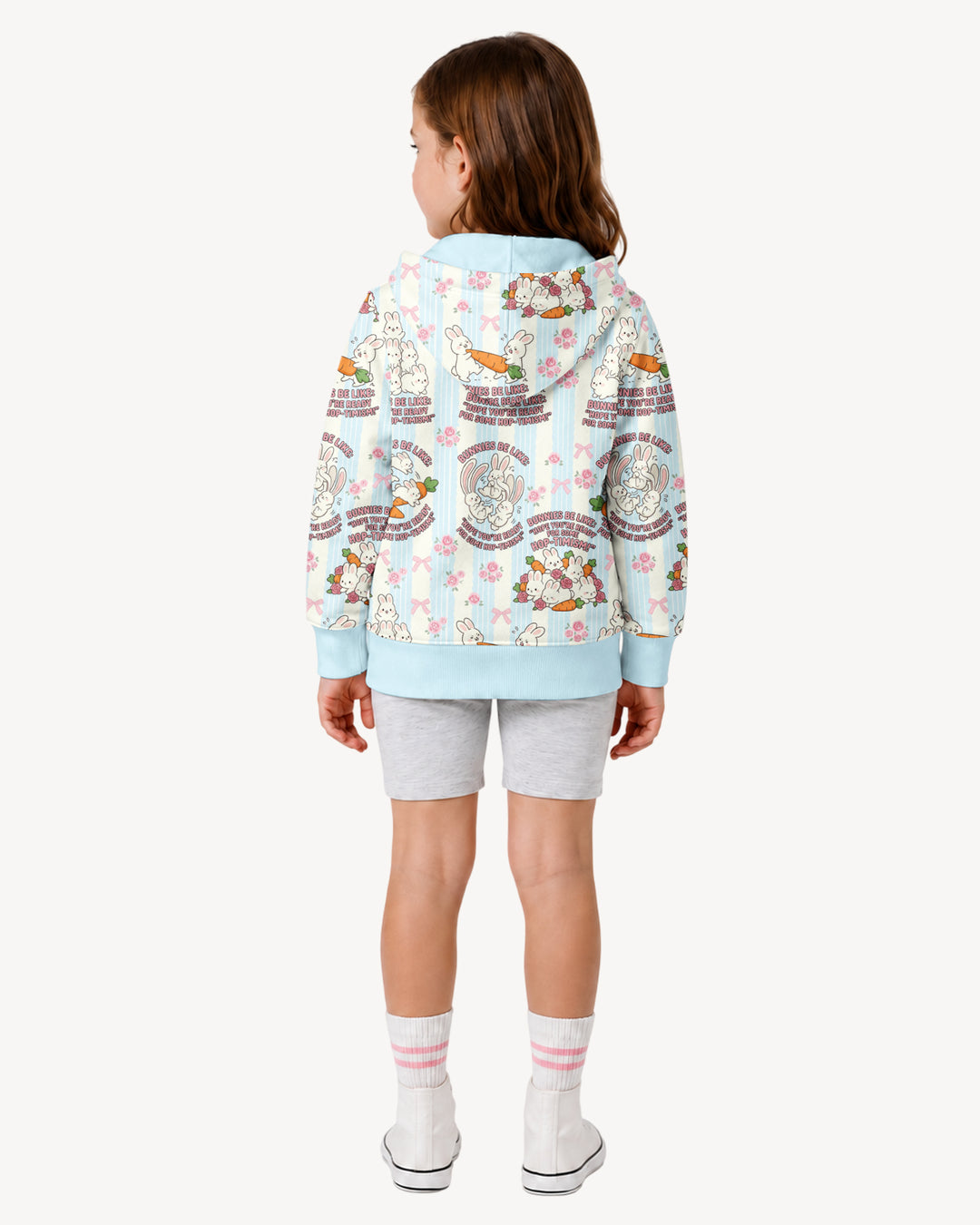 Hop-timism Bamboo Zip Hoodie
