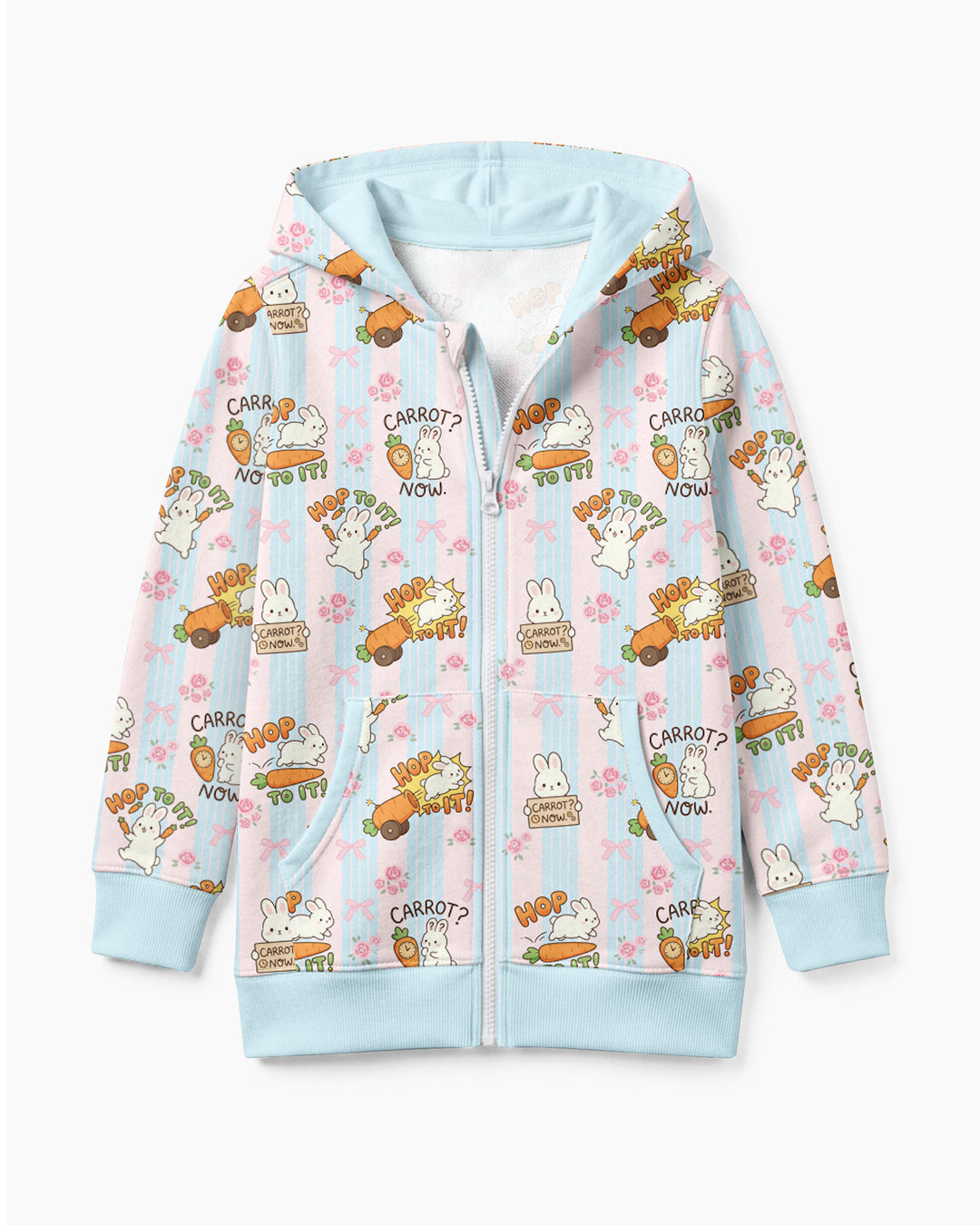 Carrot Rush Bamboo Zip Hoodie