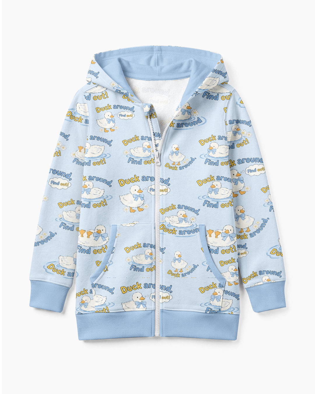 The Duck Around Bamboo Zip Hoodie
