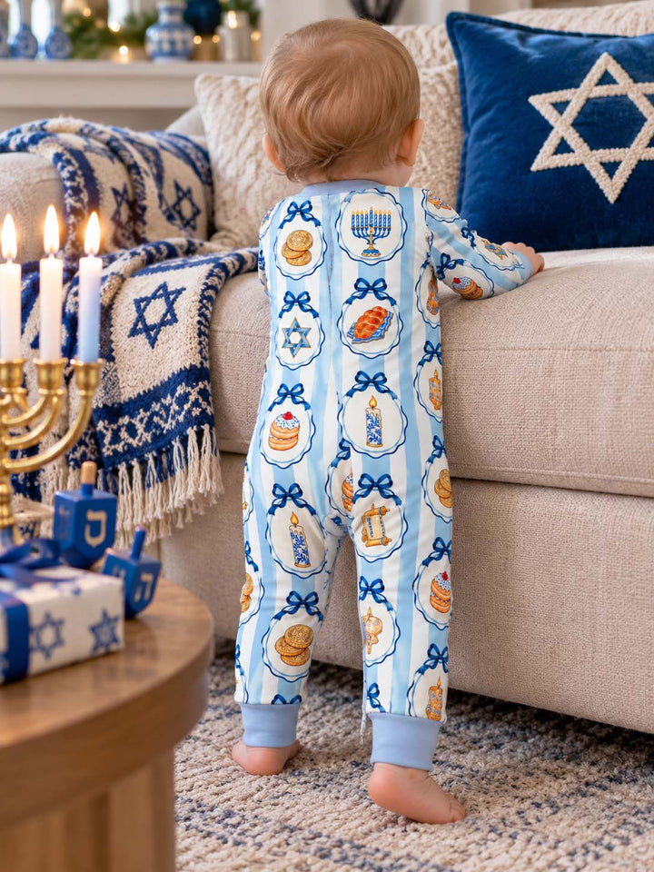 Hanukkah Traditions Bamboo Convertible Zippy