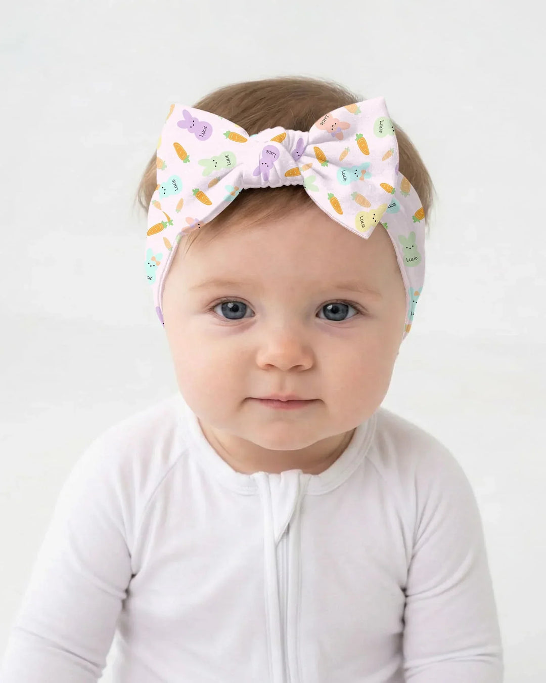 Custom Name Easter Bunny Headband