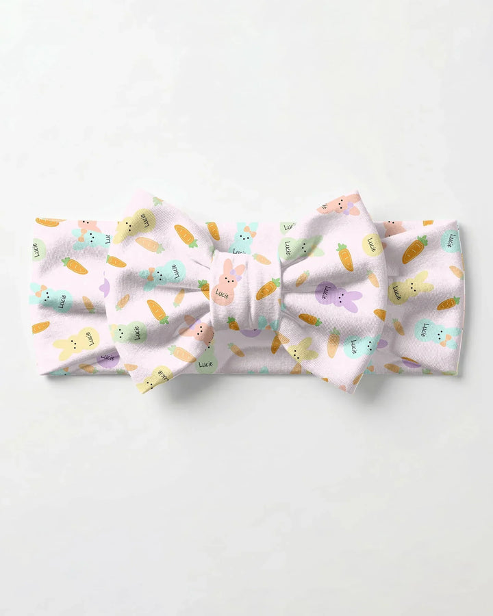 Custom Name Easter Bunny Headband