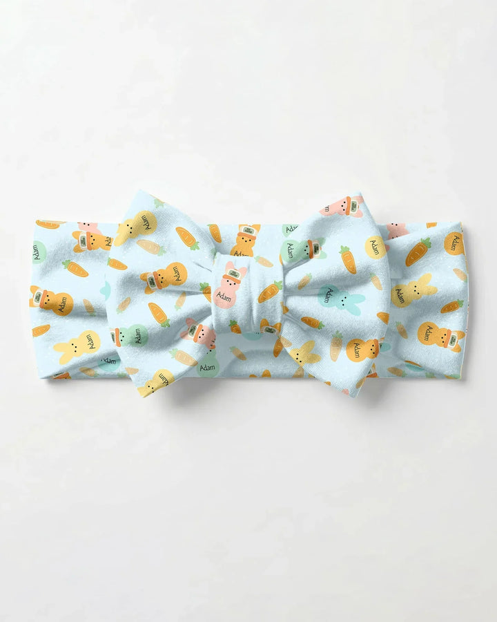 Custom Name Easter Bunny Headband