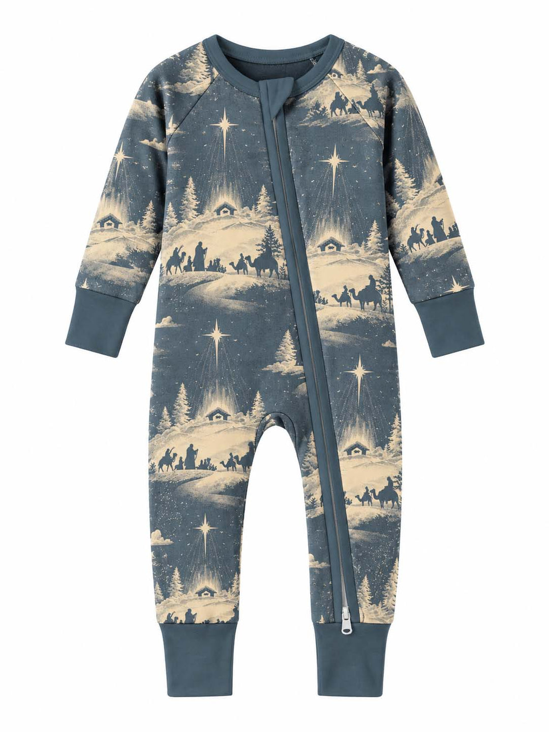 Holy Night Nativity Bamboo Convertible Zippy