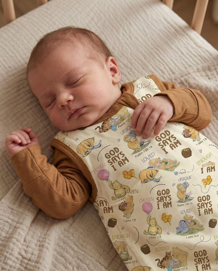 God Says I Am Little Blessings Bamboo Sleep Bag