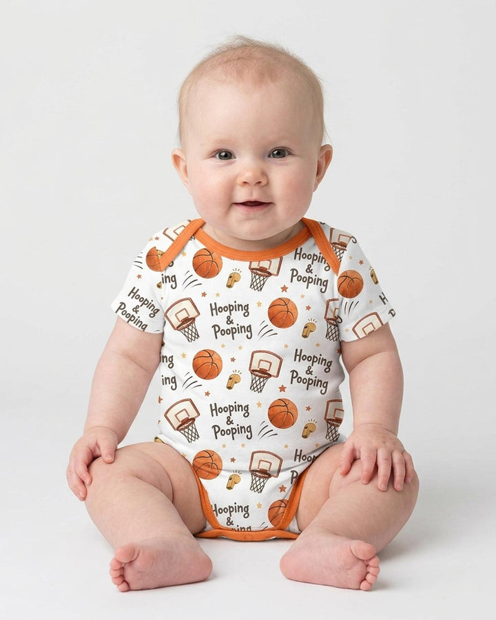 Gerippte Babykleidung mit individuellem Foto - Weich &amp; Skizzenhaft