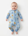 Gerippte Babykleidung mit individuellem Foto - Weich &amp; Skizzenhaft