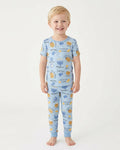 Zweiteiliges, kurzärmliges Pyjama-Set mit Marienkäfern