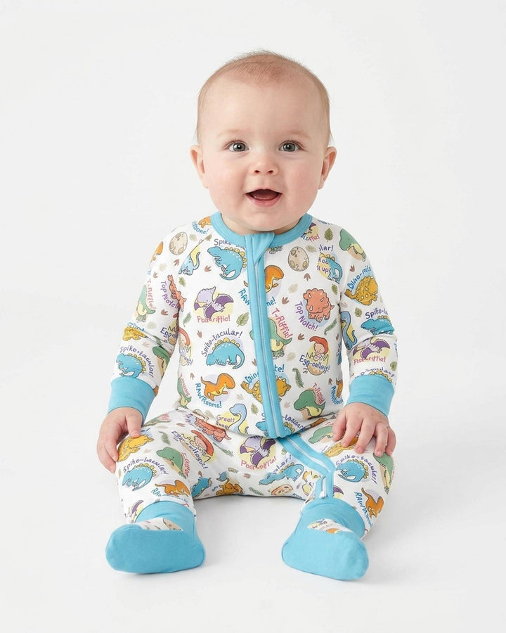 Cute Dinosaur Pun Bamboo Convertible Zippy