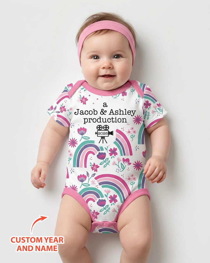 Baby Coming Soon Bamboo Bodysuit